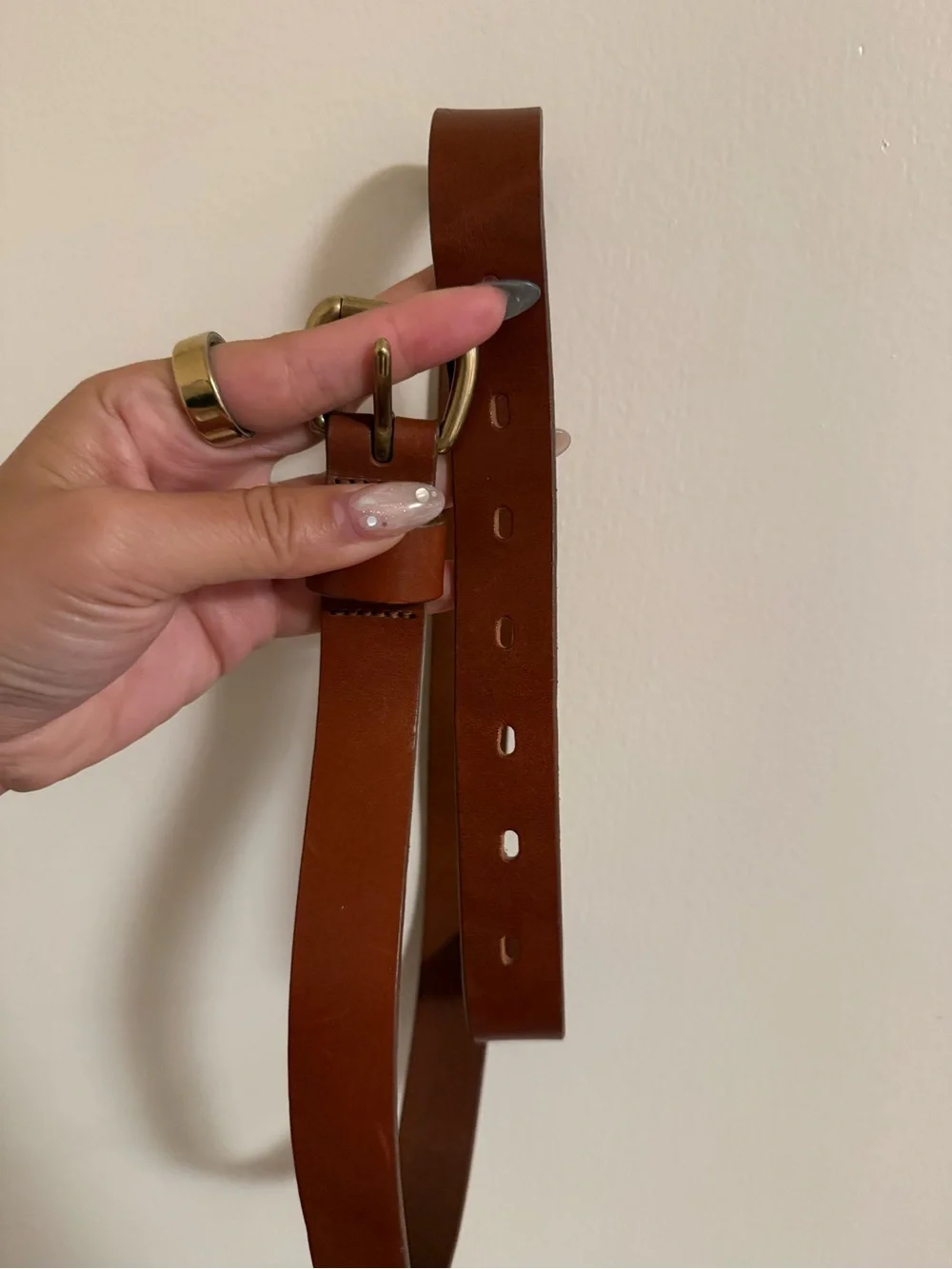 Aritzia Wilfred Leather Belt - Sz small